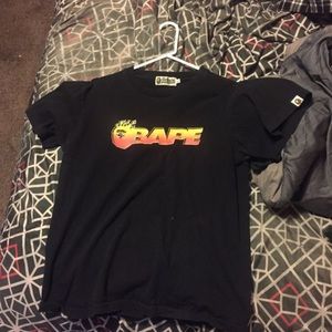 Bape tee shirt